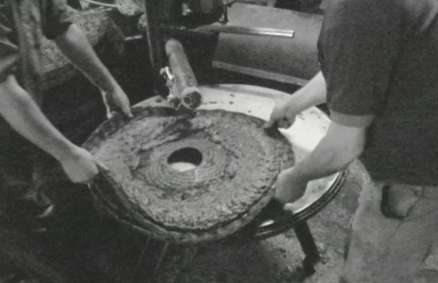 100 Years Ago: Olive Oil Pressed by Hand