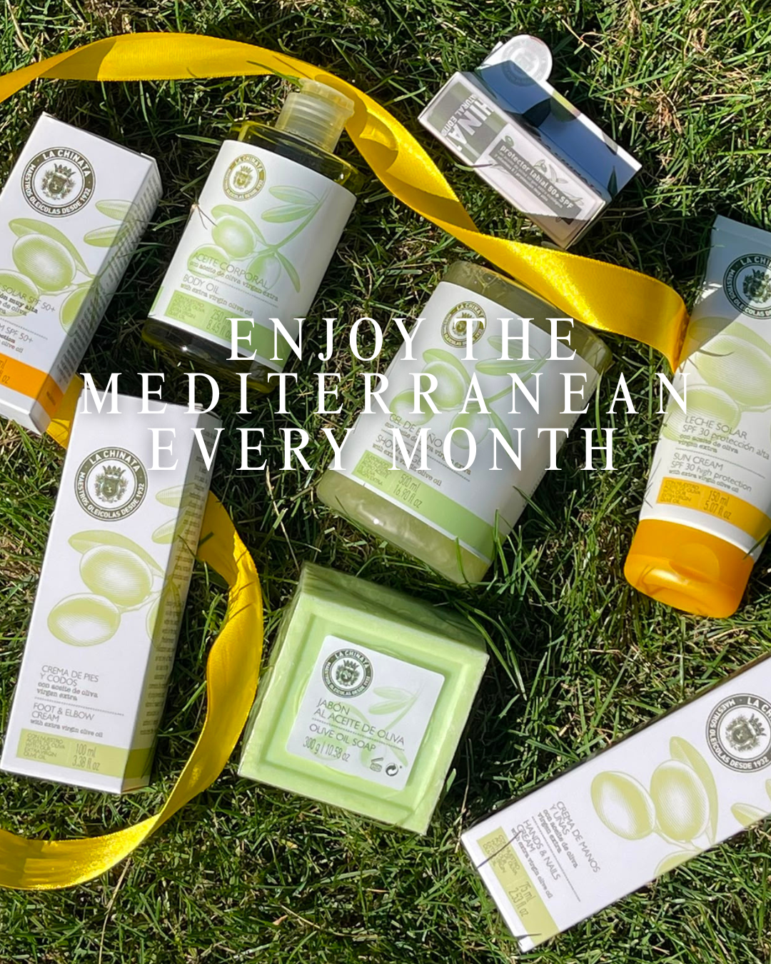 La Chinata Olive Oil Wellness Skincare Subscription Box — 8 Pieces